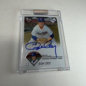 2003 Topps Ron Cey Retired Signature Card TA-RCE Los Angeles Dodgers